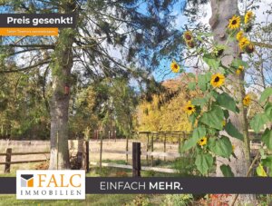 PREISREDUZIERUNG! Sonniges Grundstück für Bebauung m.Einzel-/+Doppelhaus in Grünlage